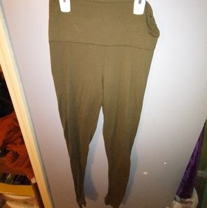 Olive Green Leggings